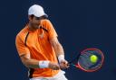 Andy Murray in action at Miami