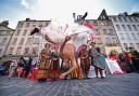 Performers at the Edinburgh Fringe festival, which runs every August