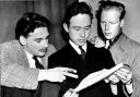 Gavin Vernon , Ian Hamilton and Alan Stuart in 1951