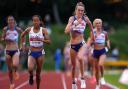 Eilish McColgan sprints to win the Women's International Race A, part of the 2021 Muller British Athletics 10,000m Championships