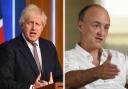 Boris Johnson has refused to comment on accusations made by Dominic Cummings