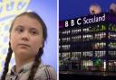 BBC Scotland was criticised for its interview with climate activist Greta Thunberg