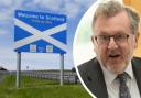 Scottish Tory MP reacted furiously to SNP objections to the proposals