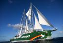 Youth climate activists on board Rainbow Warrior granted permission to sail to COP26