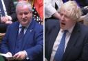 WATCH: Ian Blackford asks Boris Johnson when he's going to quit during PMQs