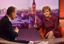 Nicola Sturgeon being interviewed by the BBC's Andrew Marr.    File pic.