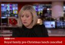 The BBC had 'breaking news' about the Queen's pre-Christmas lunch