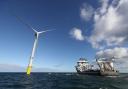 The project will see offshore wind energy from Scotland transported to homes in England