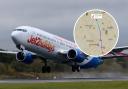 A Scotland-bound Jet2 flight made an emergency landing after identifying a possible issue
