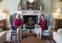 Michelle O'Neill and Nicola Sturgeon met at Bute House