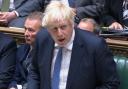 Boris Johnson spoke to the Commons on Wednesday afternoon