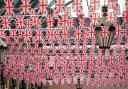 Excessive numbers of Union flags are on display in London to celebrate the Queen's Jubilee. Photo: PA