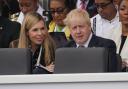 Carrie and Boris Johnson during the Jubilee