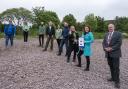 Kate Forbes MSP with the Visit Inverness Loch Ness team and representatives from Highland Council