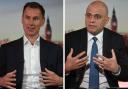 Jeremy Hunt, left, and Sajid Javid were both quizzed on the BBC after announcing their bids to become Tory leader