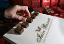 The Highland Chocolatier Iain Burnett's crushed raspberry with heather honey chocolates
