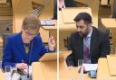 A Tory MSP has claimed Nicola Sturgeon clicked her fingers at Humza Yousaf to silence him - accusing her of 'sassy diva' behaviour