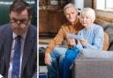 Work and Pensions Secretary Mel Stride was accused of making a 'political choice' to postpone the decision on when to raise the retirement age to 68