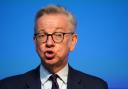 Levelling Up Secretary Michael Gove spoke to party faithful and press at the Tory conference