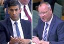 Rishi Sunak clashed with SNP MP Pete Wishart at the committee