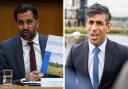 Prime Minister Rishi Sunak, right, has backed a probe into the Scottish Government's spending on independence