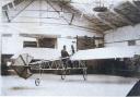 Andrew Blain Baird in monoplane c.1910.