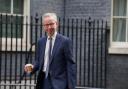 Michael Gove outside Number 10