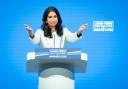Home Secretary Suella Braverman spoke at the Conservative conference on Tuesday