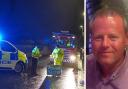John Gillan died after his van was struck by a tree during Storm Babet