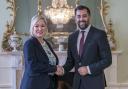 Sinn Fein Stormont leader Michelle O'Neill and Scottish First Minister Humza Yousaf
