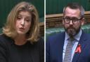 Penny Mordaunt was confronted by Stewart McDonald in the Commons
