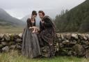 Sam Heughan and Caitriona Balfe in Outlander
