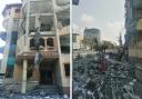 What remains of the Islamic University of Gaza