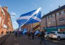 What miraculous barrier to democratically chosen Scottish independence can London erect? 
Photograph: Colin Mearns