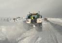 Heavy and drifting snow has hit the A9