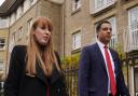 Labour deputy leader Angela Rayner campaigning with Scottish Labour's Anas Sarwar in 2023