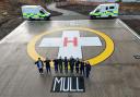 The new helipad means residents will no longer have to travel by road ambulance to an airstrip in order to reach the mainland