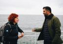The National's Steph Brawn interviewing First Minister Humza Yousaf out campaigning in the Highlands and islands