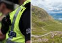Police have issued a speeding warning to people driving on the NC500