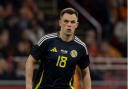 Lawrence Shankland in action for Scotland