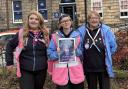 Protesters demonstrate against the decision by Girlguiding to exclude trans girls from the organisation