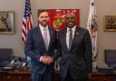 JD Vance and David Lammy in Washington
