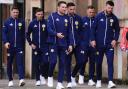 Scotland flew to the US at the weekend in preparation for the World Cup
