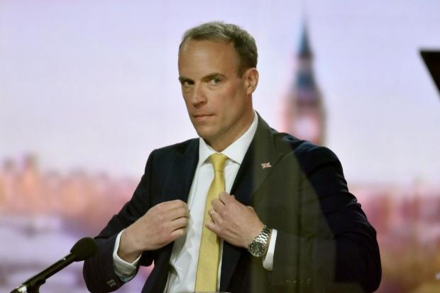 The National: Deputy Prime Minister Dominic Raab