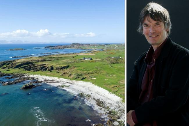 The series written by best-selling author Ian Rankin features the Scottish island of Gigha