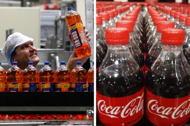 It is much more difficult for Irn-Bru manufacturers in Scotland have to import supplies from Europe than it is for Coca-Cola in Northern Ireland