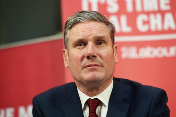 The National: Keir Starmer's first in-person conference as leader has been marred by infighting 