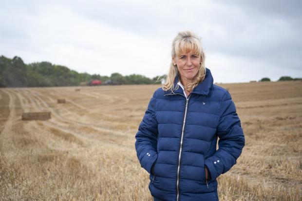 The National: NFU president Minette Batters has warned the Government about what could happen as a result of labour shortages                                       Picture: Lawrence Looi/NFU Staff