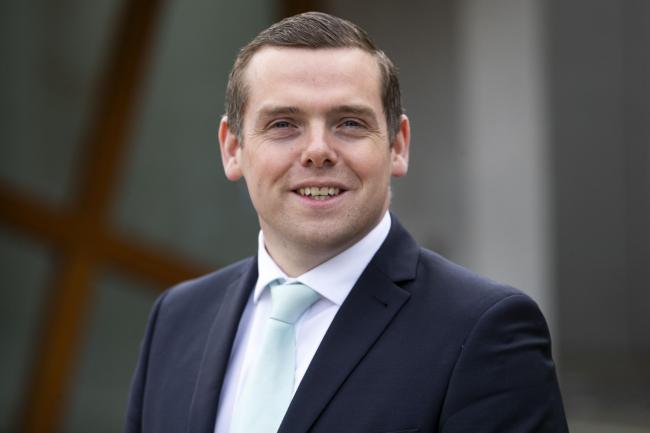 Douglas Ross called for Johnson to step down as Prime Minister