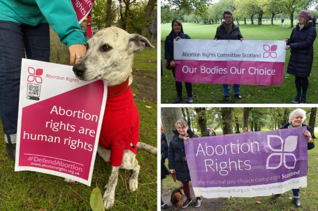 Why did pro-choice protesters assemble in Edinburgh to support women in Texas, half a world away?